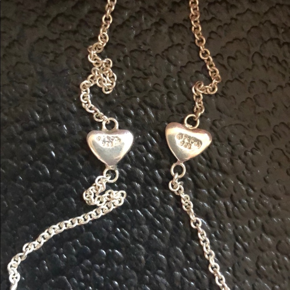 Tiffany and CO. lariat heart necklace - Picture 2 of 5